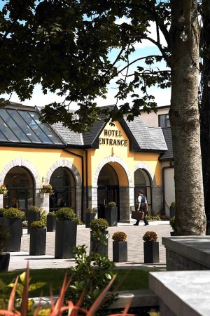 Castlecourt Hotel Exterior in the Sunshine