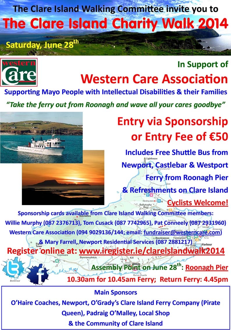 Clare island charity walk